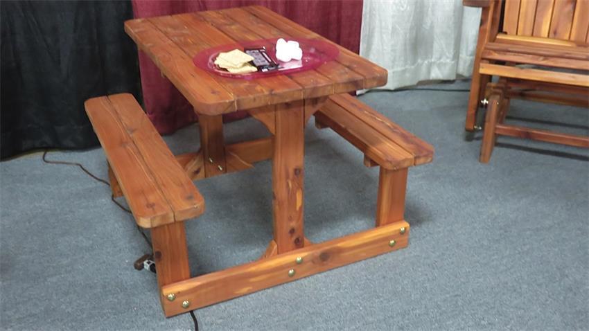 Amish Child S Picnic Table Cedar