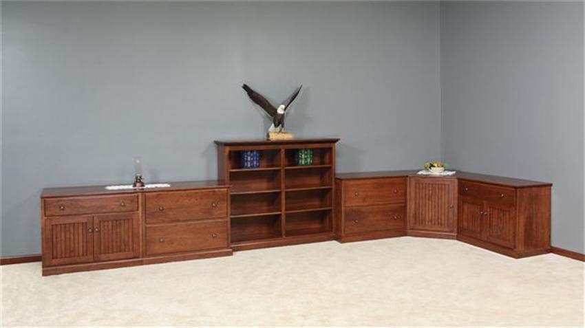 Mission Style Amish Office Furniture Set Made In Usa Mission Style Amish Office Furniture Set Made In Usa