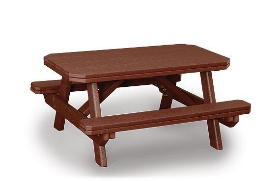 Poly Parkside Child's Picnic Table from DutchCrafters Amish Furniture