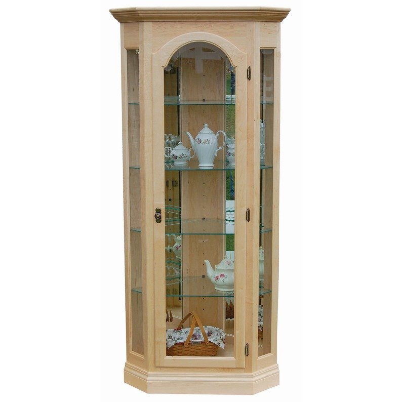 Galena Curio Cabinet from DutchCrafters Amish Furniture