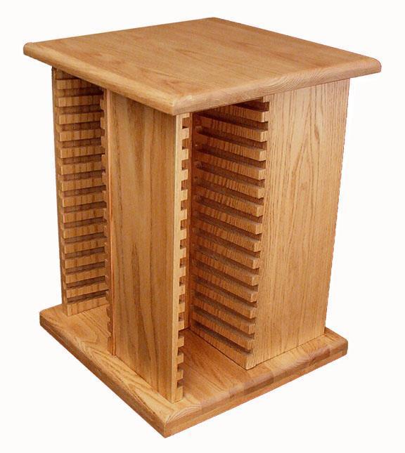 Amish Hardwood Small CD Tower