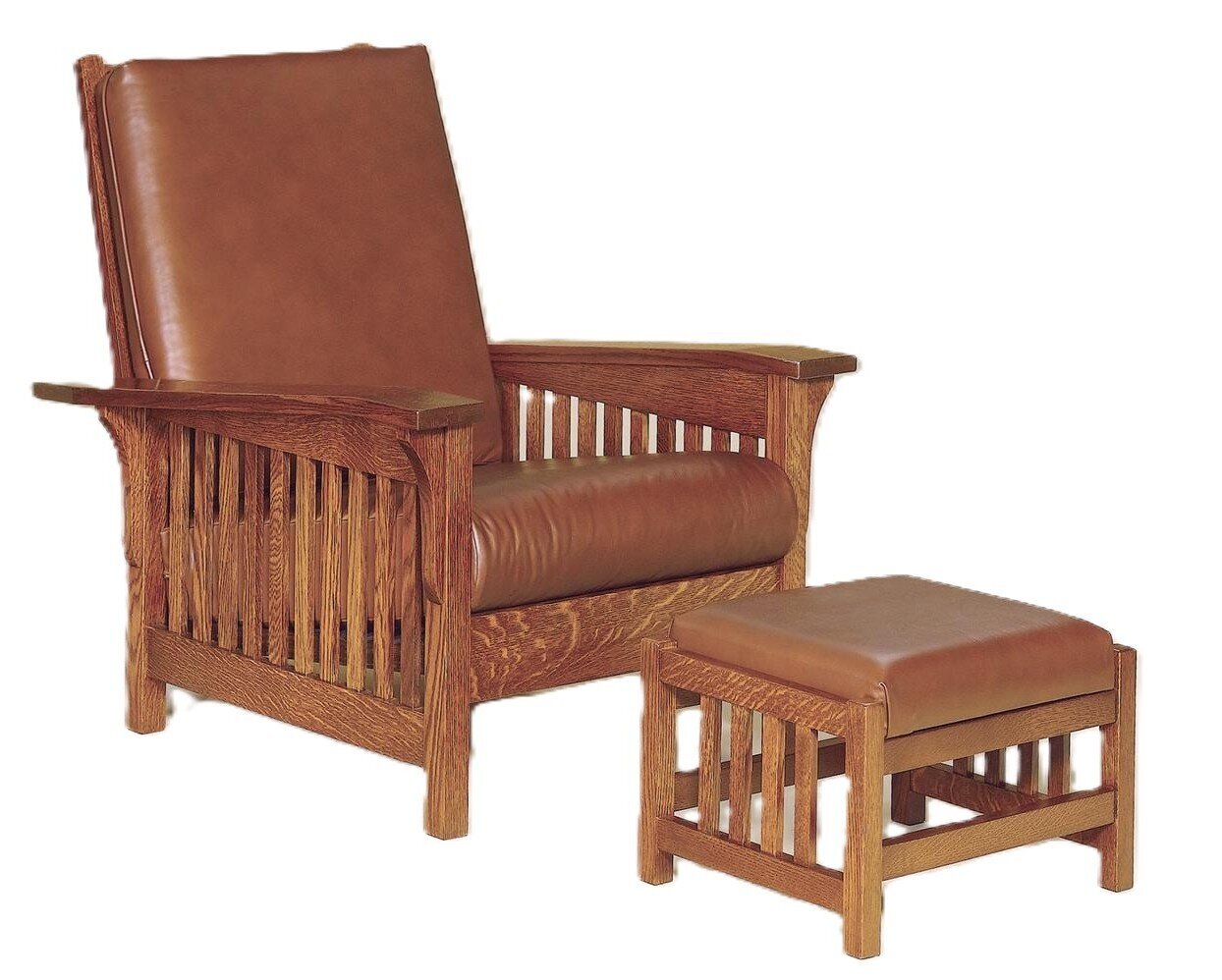 Mission Morris Recliner Lounge Chair | Amish Made Mission Furniture