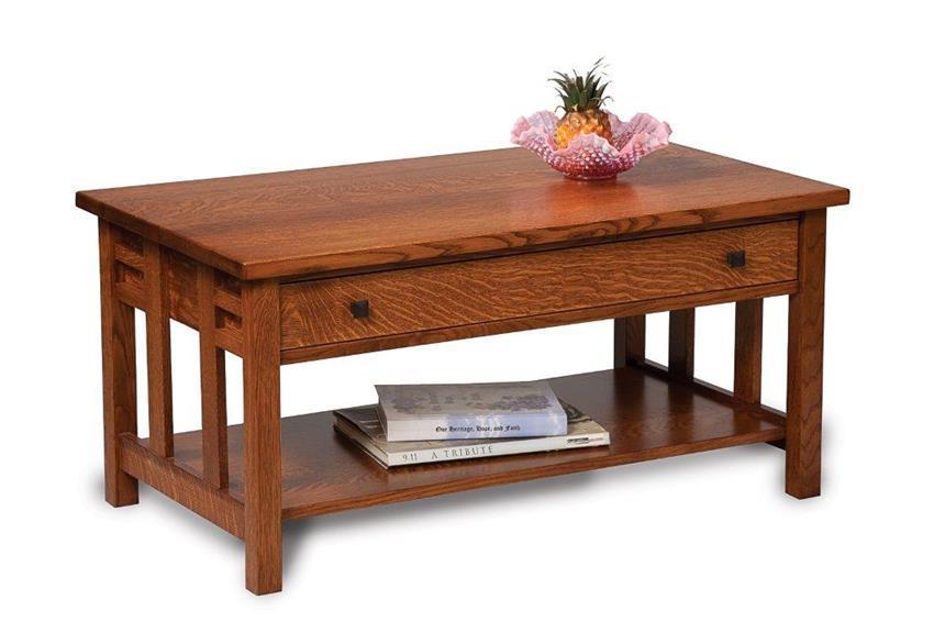 Pure Mission Coffee Table from DutchCrafters Amish Furniture