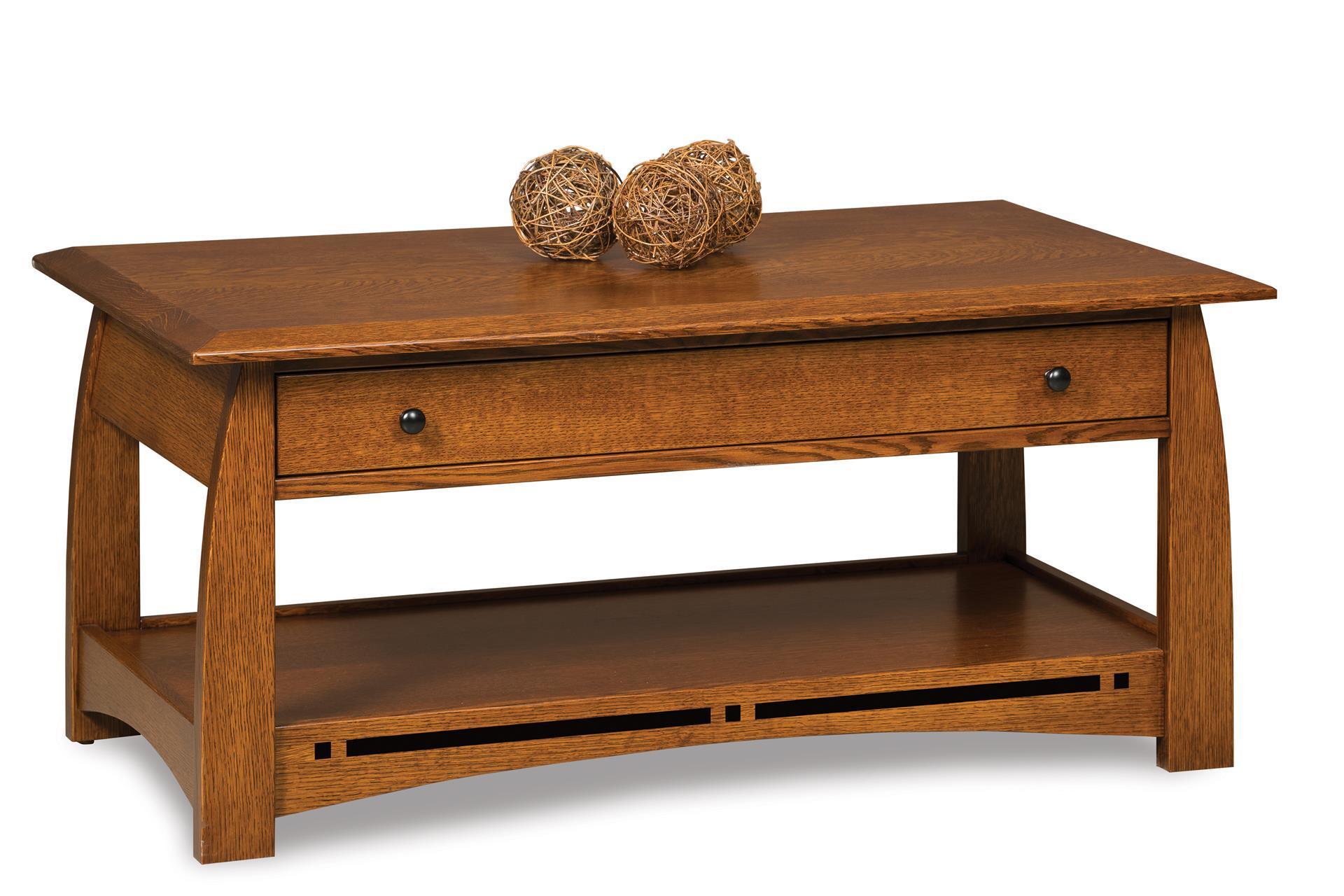 Boulder Creek Mission Coffee Table from DutchCrafters Amish Furniture