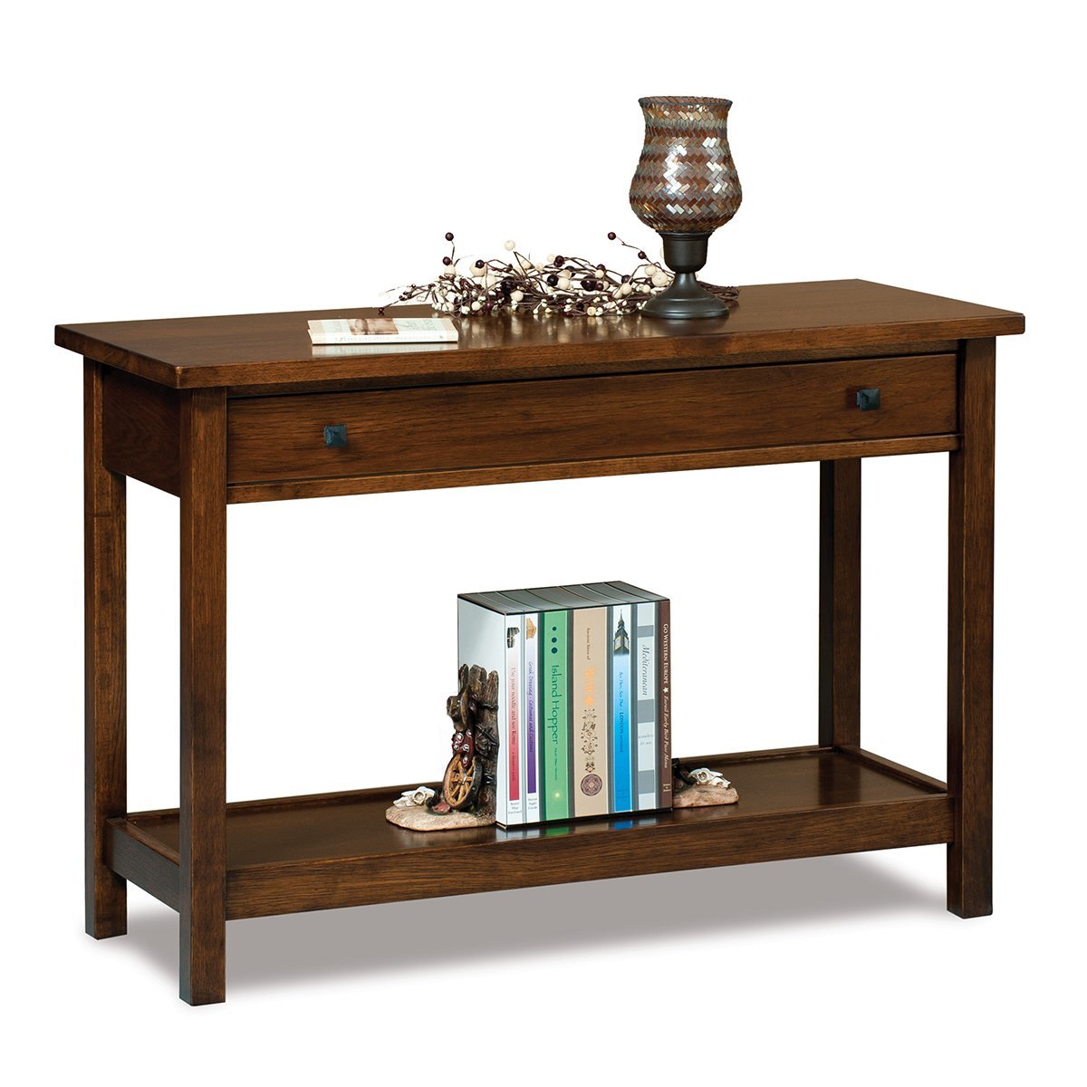 Radiance Mission Sofa Table from DutchCrafters Amish Furniture