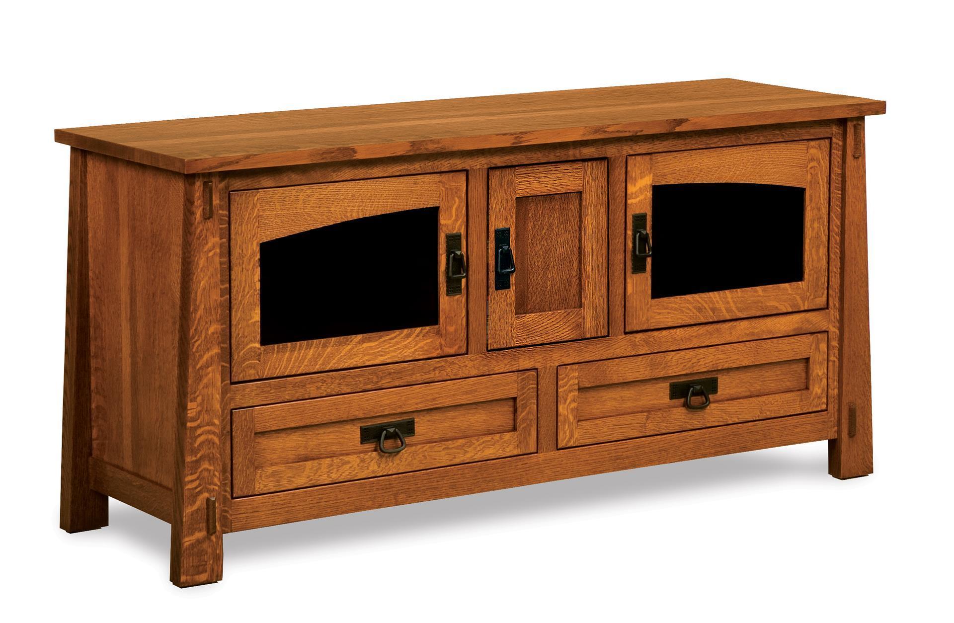 Mission 60" TV Stand from DutchCrafters Amish Furniture