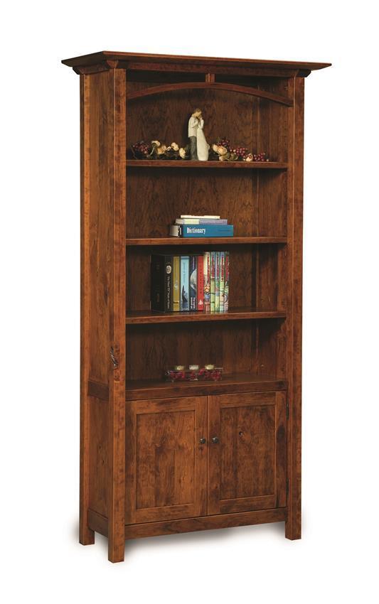41" Mission Bookcase from DutchCrafters Amish Furniture