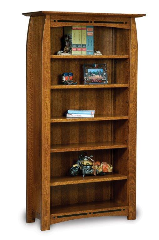 Mission Style Custom Bookcase from DutchCrafters Amish Furniture