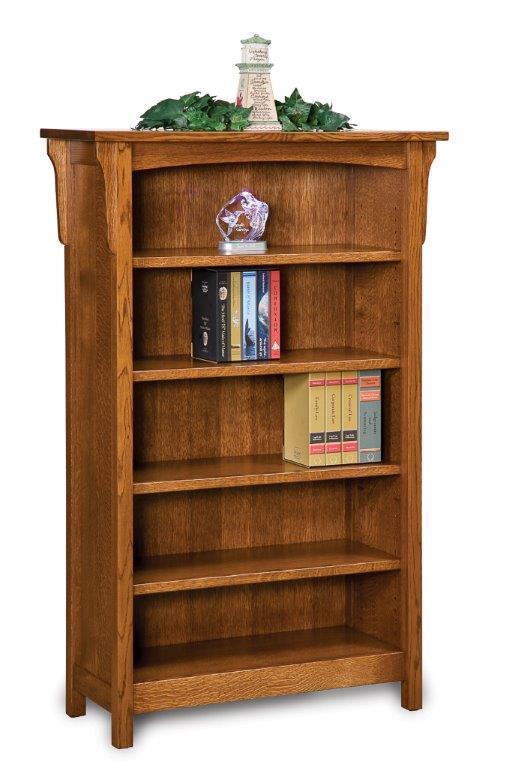 Mission Custom Bookcase from DutchCrafters Amish Furniture