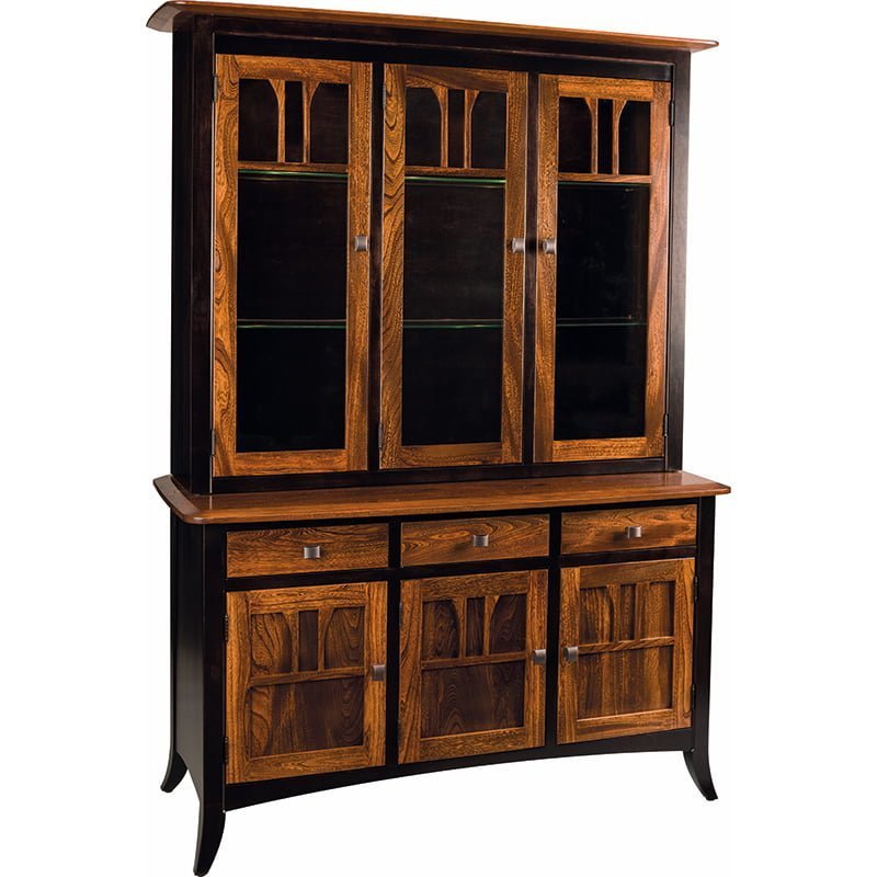 Emily China Hutch Cabinet from DutchCrafters Amish Furniture