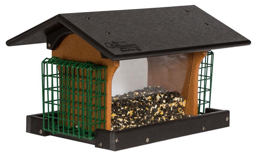 Deluxe Recycled Plastic Bird Feeder from DutchCrafters Amish Furniture