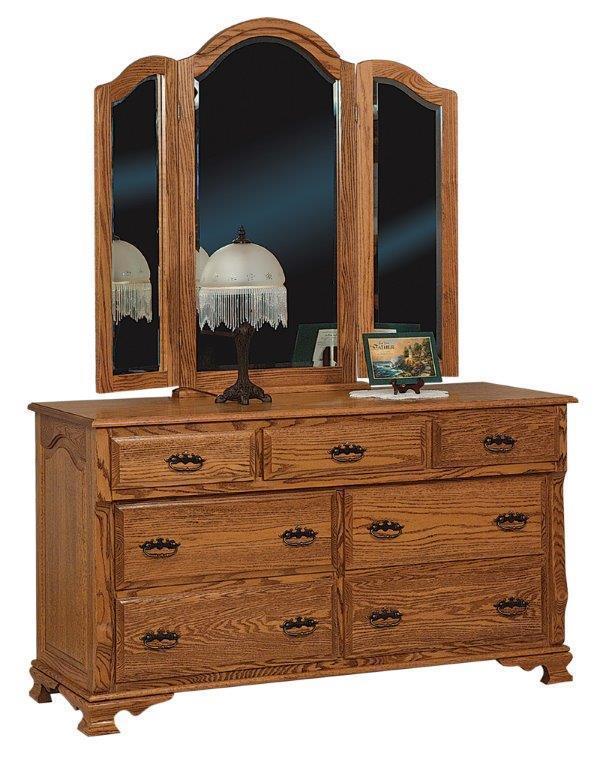 Amish Classic Heritage Dresser with Seven Drawers from DutchCrafters