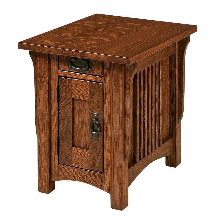 Paraje Small End Table from DutchCrafters Amish Furniture