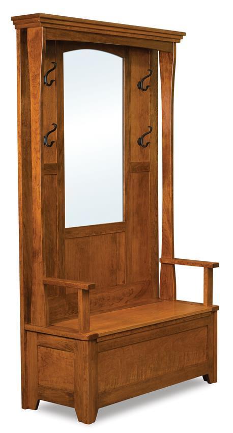 48" Entryway Storage Bench from DutchCrafters Amish Furniture