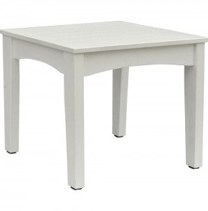 Berlin Gardens Classic Patio Terrace Poly End Table from