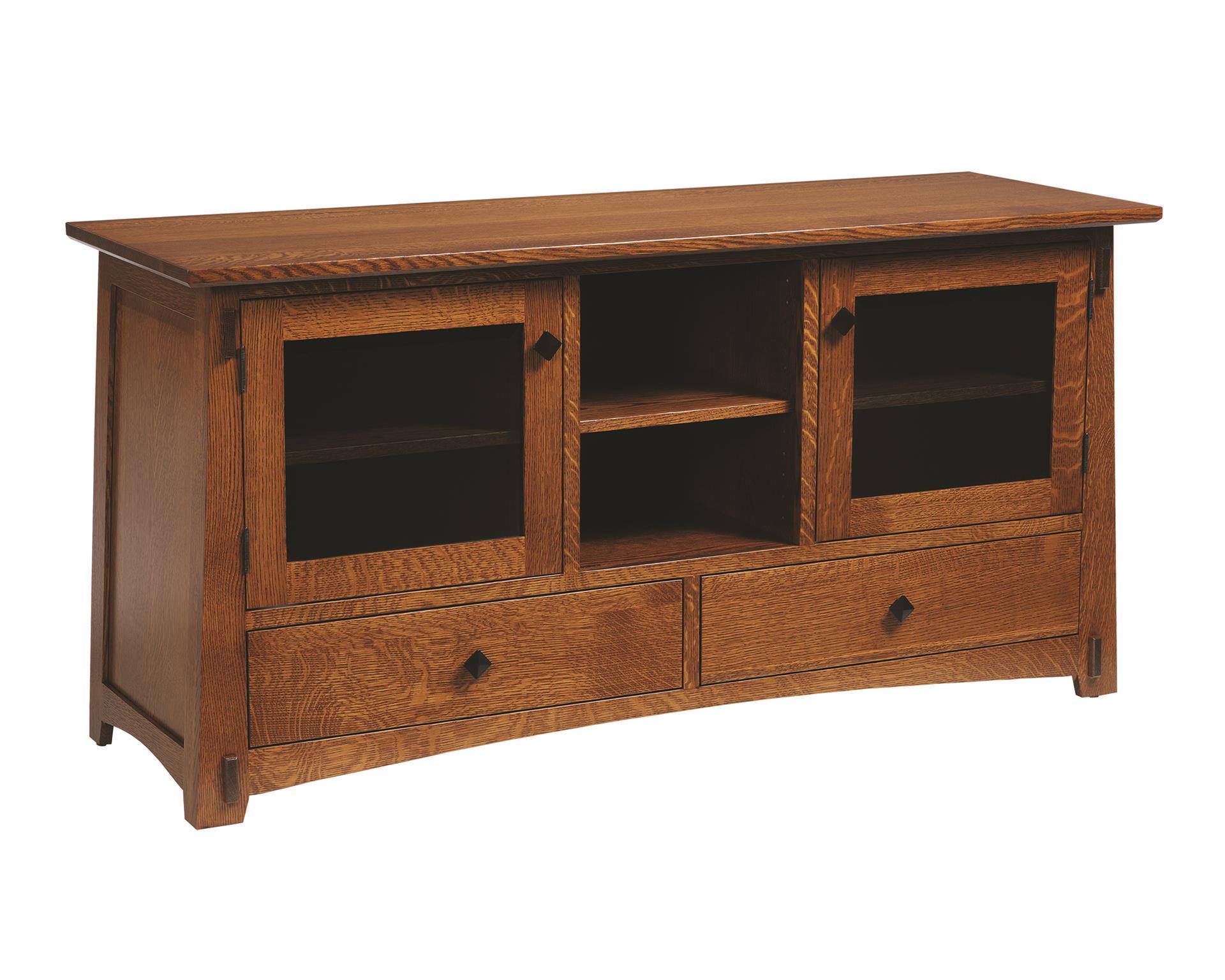 Pembroke 60" TV Stand from DutchCrafters Amish Furniture