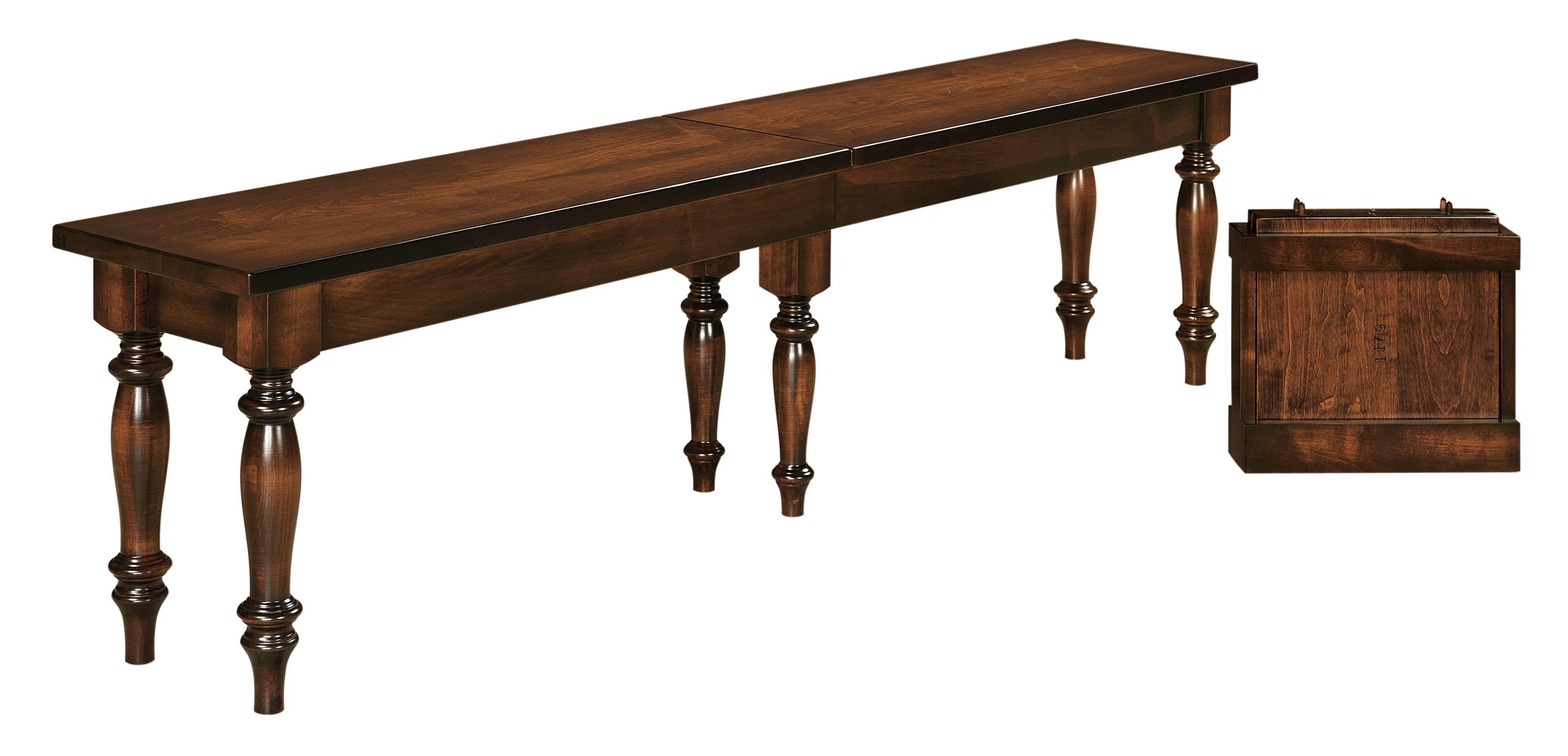 Farmhouse Backless Dining Bench - Amish Handcrafted Quality