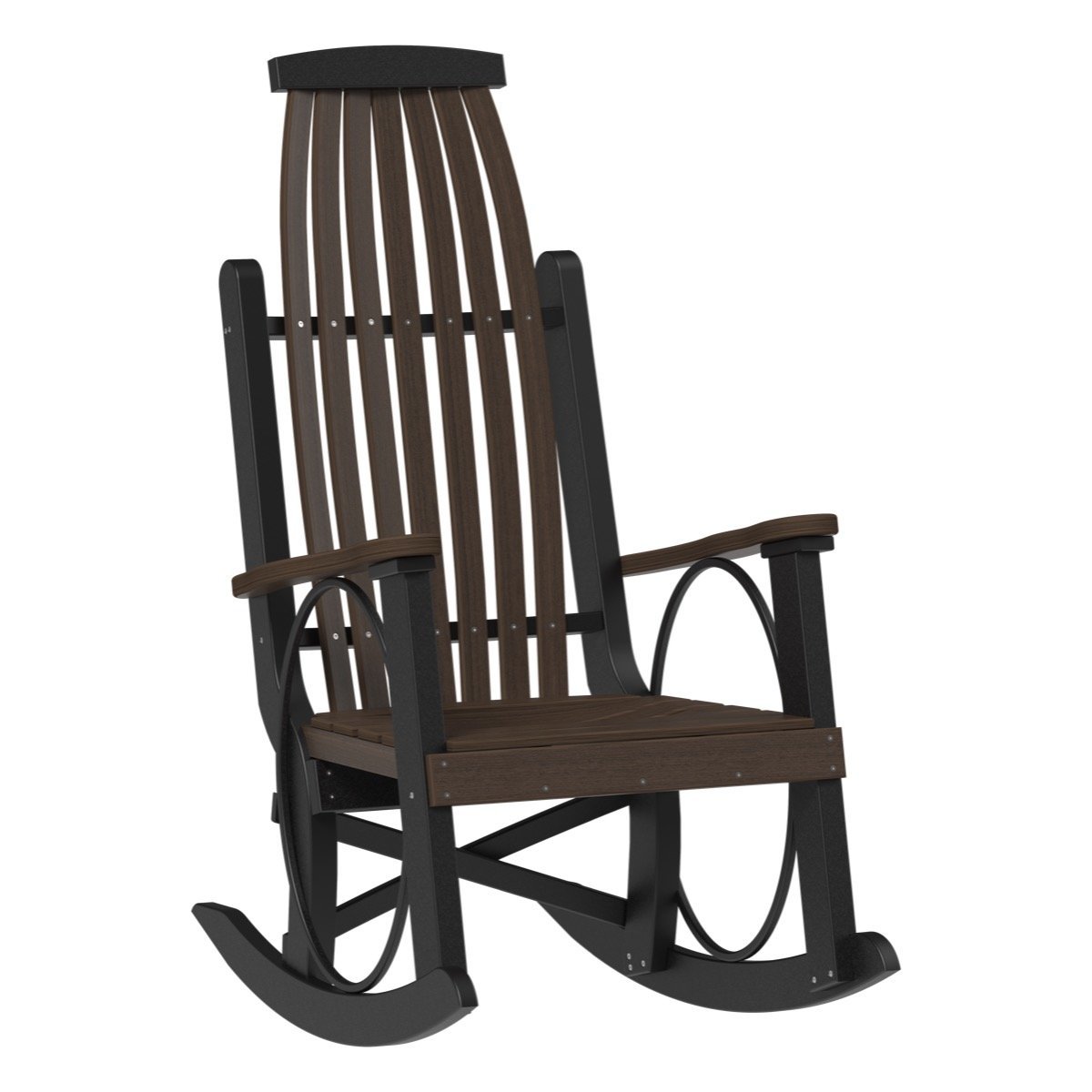 Amish Porch Rockers | Poly or Wood | Outdoor Relaxation