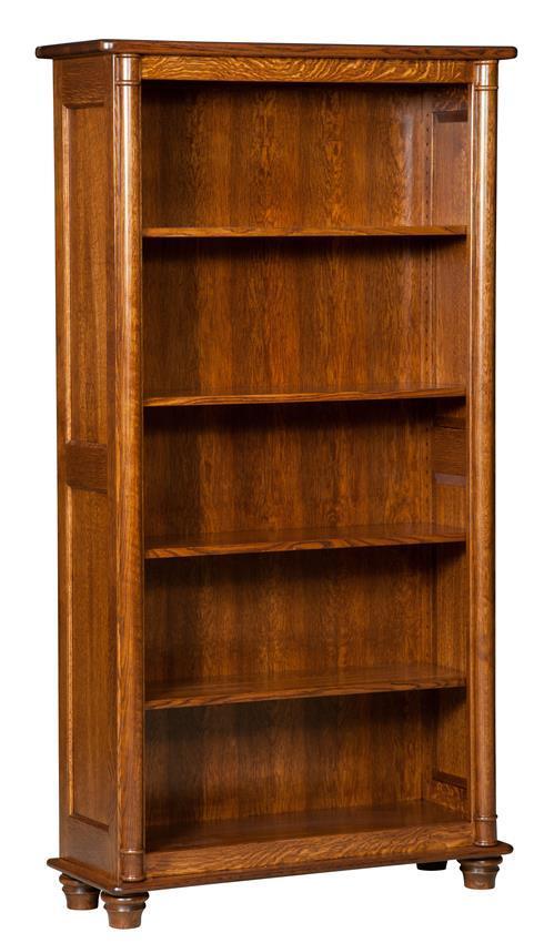 Custom Hardwood Bookcase from DutchCrafters Amish Furniture