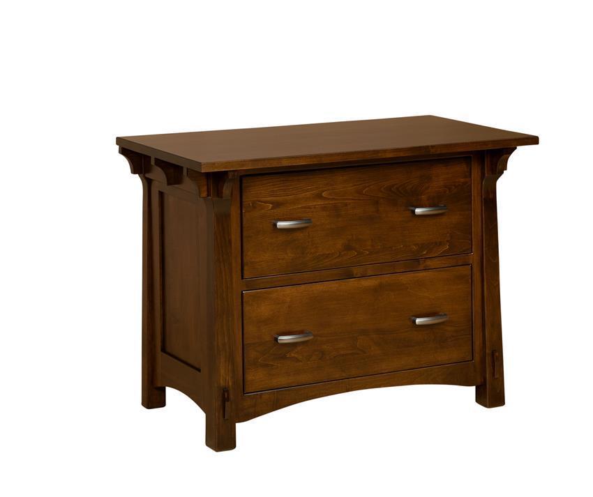 Mission Style Lateral File Cabinet From DutchCrafters Amish Furniture