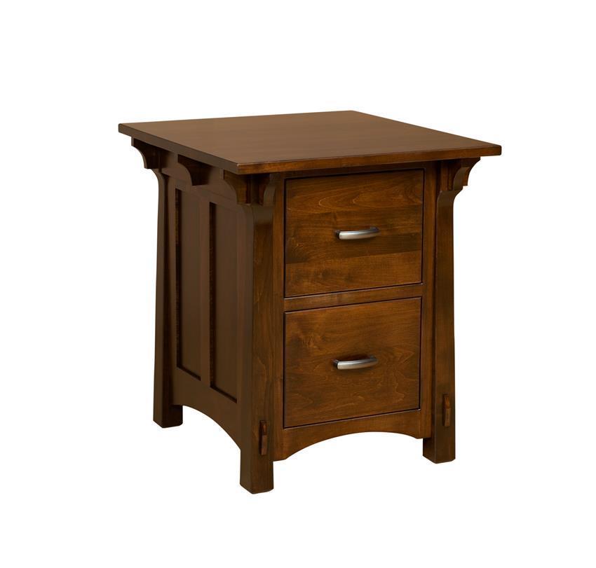 Custom Mission Filing Cabinet from DutchCrafters Amish Furniture