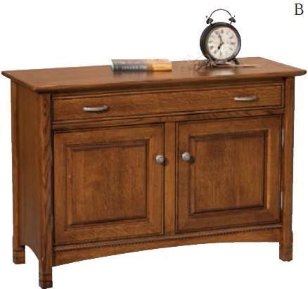 Crest Sofa Cabinet from DutchCrafters Amish Furniture