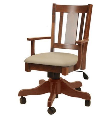 Benito Gas Lift Desk Chair From DutchCrafters Amish Furniture
