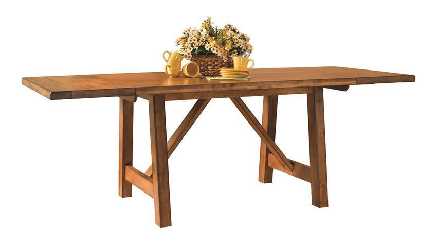 Colorado Solid Wood Gathering Table from DutchCrafters Amish Furniture