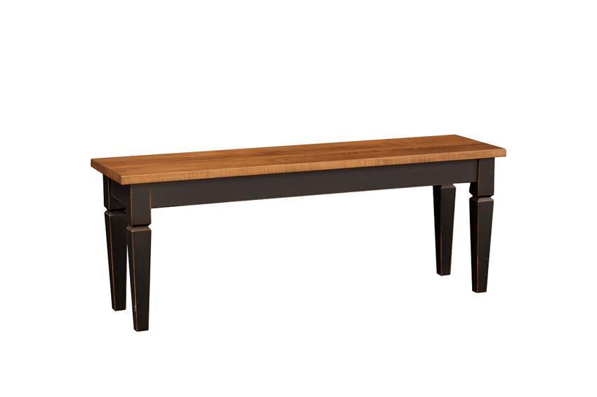 Lexington Backless Bench from DutchCrafters Amish Furniture