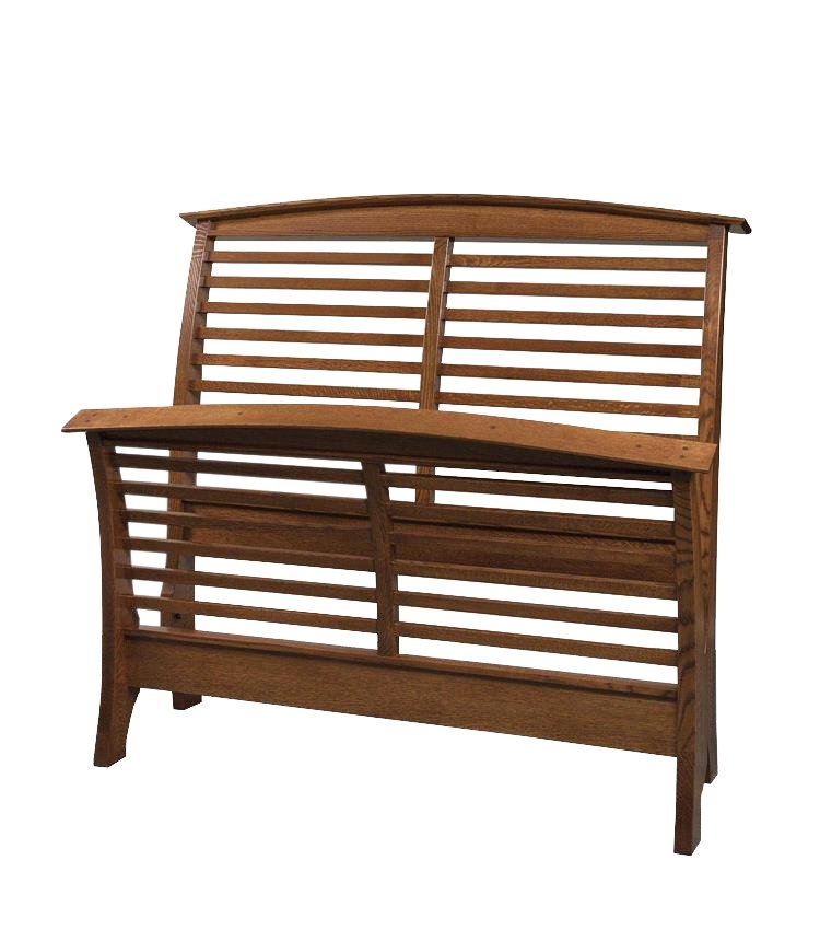 Banbury Sleigh Bed from DutchCrafters Amish Furniture