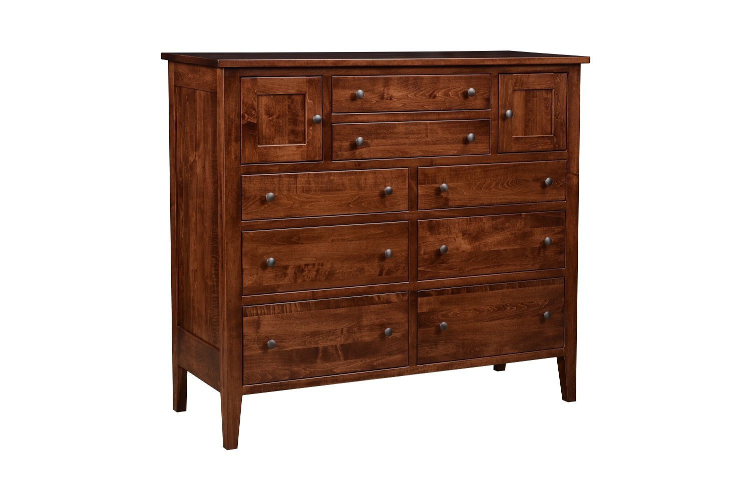 Chelsea His & Hers Chest with Eight Drawers from DutchCrafters Amish