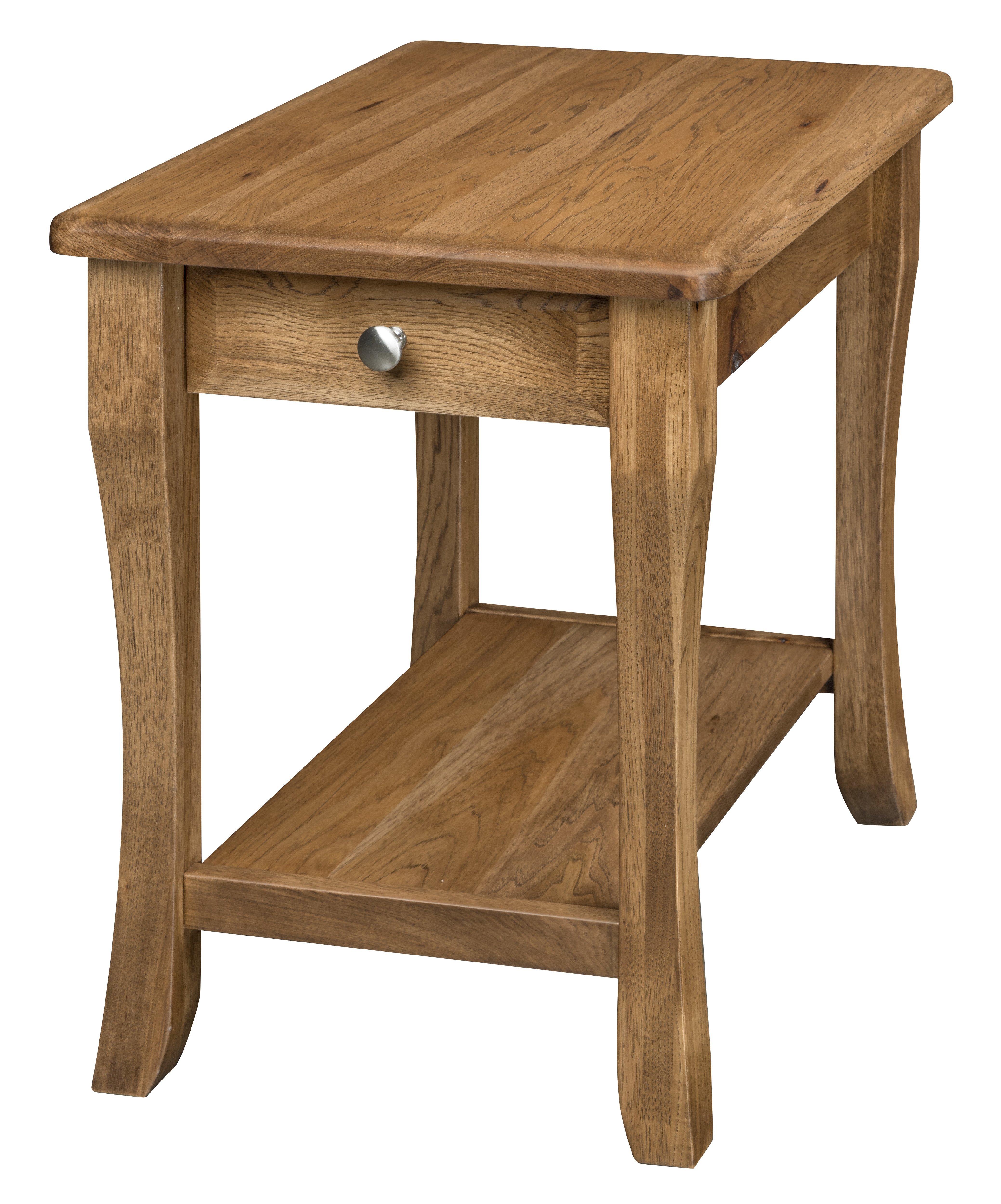 24" Solid Wood End Table with Drawer from DutchCrafters Amish