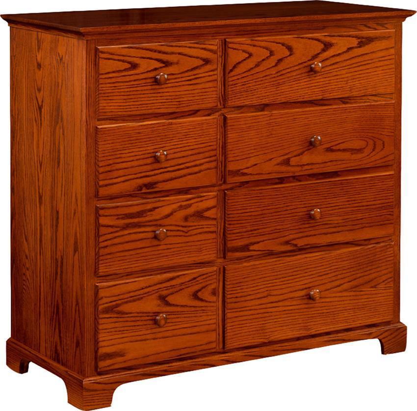Amish Sonora Chest | 8-Drawer Solid Wood Chest of Drawers
