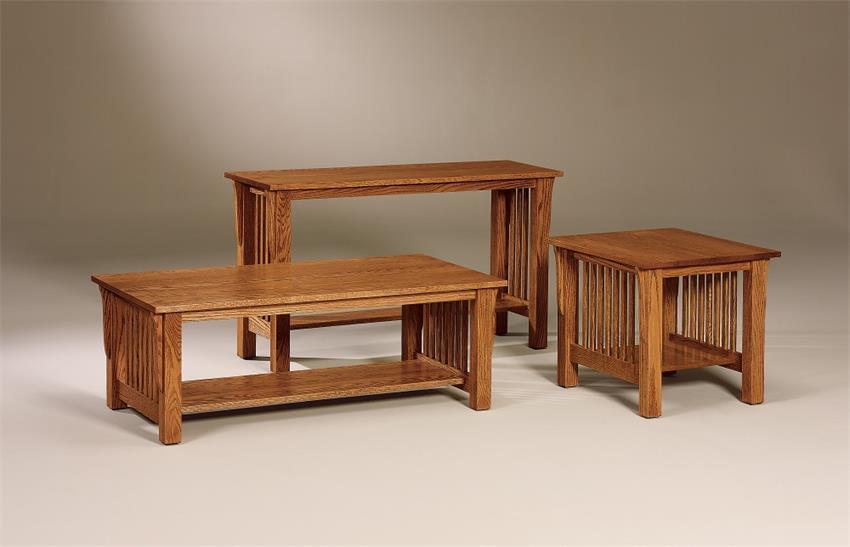 Mission 48" Console Table from DutchCrafters Amish Furniture