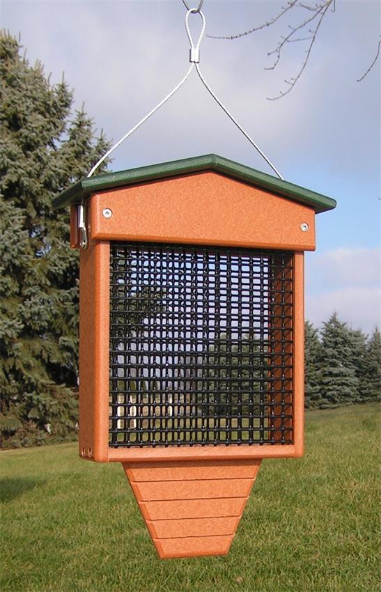 Poly Tall Suet Bird Feeder from DutchCrafters Amish Furniture