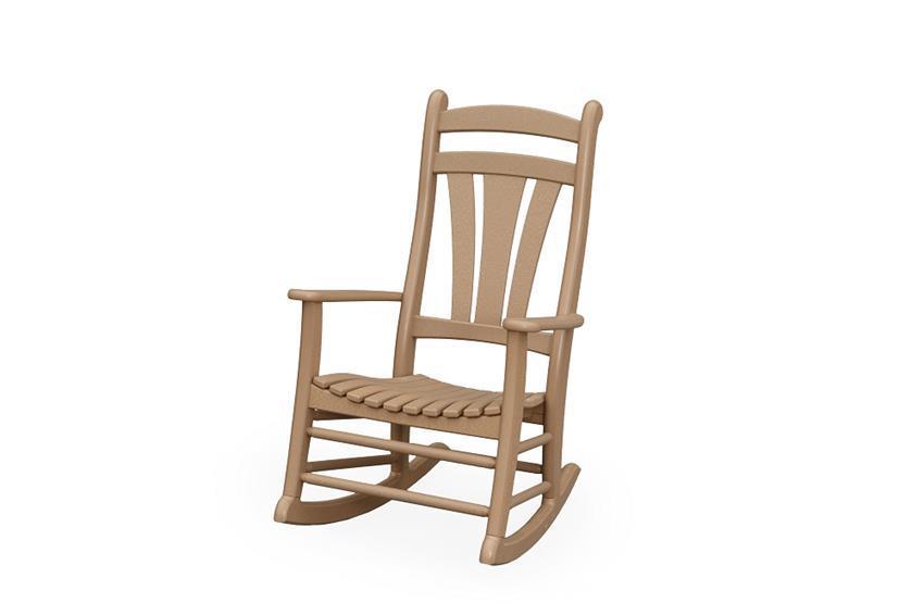 Seagrass High Tide Poly Rocker from DutchCrafters Amish Furniture