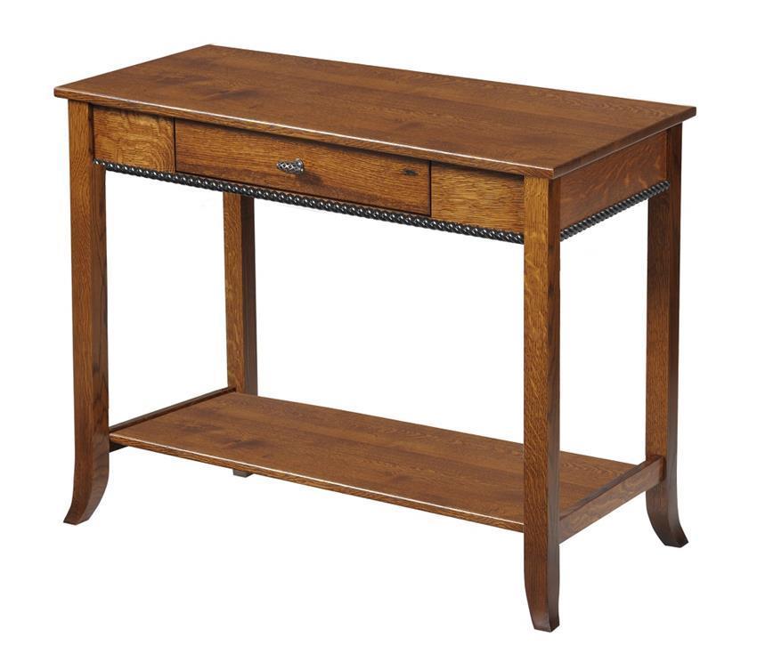 Cranberry Sofa Table from DutchCrafters Amish Furniture