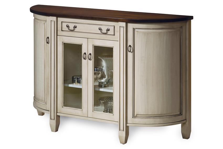 Amish Arched Sideboard Cabinet - Modern Dining Room Furniture