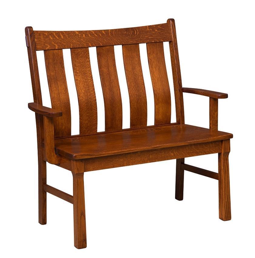 Zoar Mission Bench from DutchCrafters Amish Furniture
