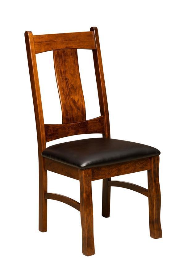 Solid Wood Dining Chairs - Amish Handcrafted Quality