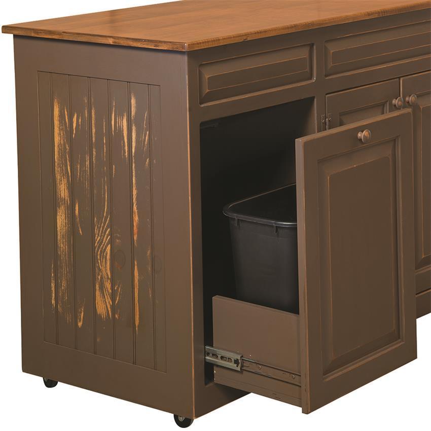 Pine Wood Delta Kitchen Island Maple Top From Dutchcrafters Amish Pine Wood Delta Kitchen Island Maple, August Grove Kitchen Island