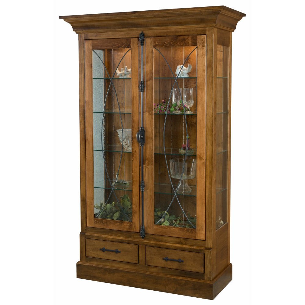 Reidsville Curio Cabinet from DutchCrafters Amish Furniture