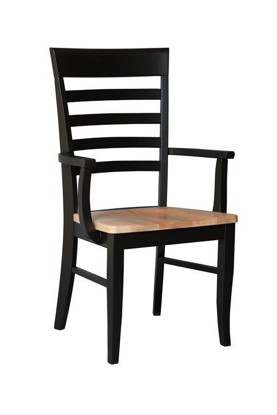 Capri Dining Chair From Dutchcrafters Amish Furniture American Made Capri Dining Chair