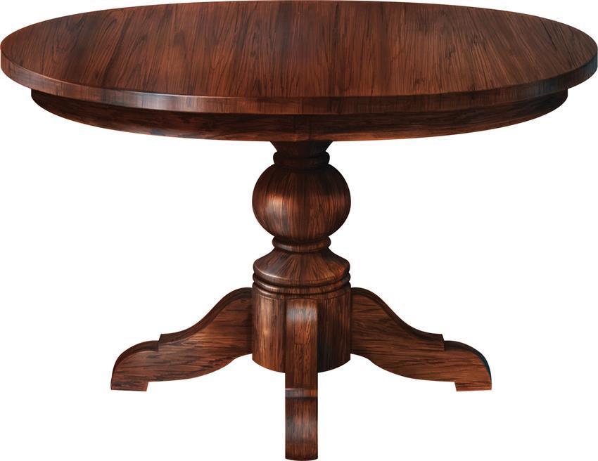 Kowan Single Pedestal Dining Room Table From DutchCrafters Amish