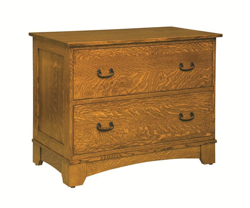 Noble Mission Lateral File Cabinet with Optional Topper from