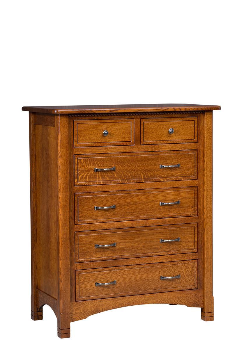 Caroline Six Drawer Chest from DutchCrafters Amish Furniture