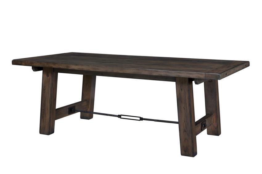Hankinson Solid Wood Trestle Dining Table From DutchCrafters Amish