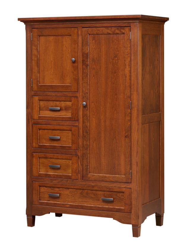 Durban Solid Wood Chifforobe from DutchCrafters Amish Furniture