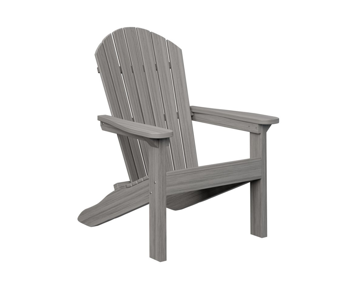 Berlin Gardens Natural Finish Poly Adirondack Chairs from