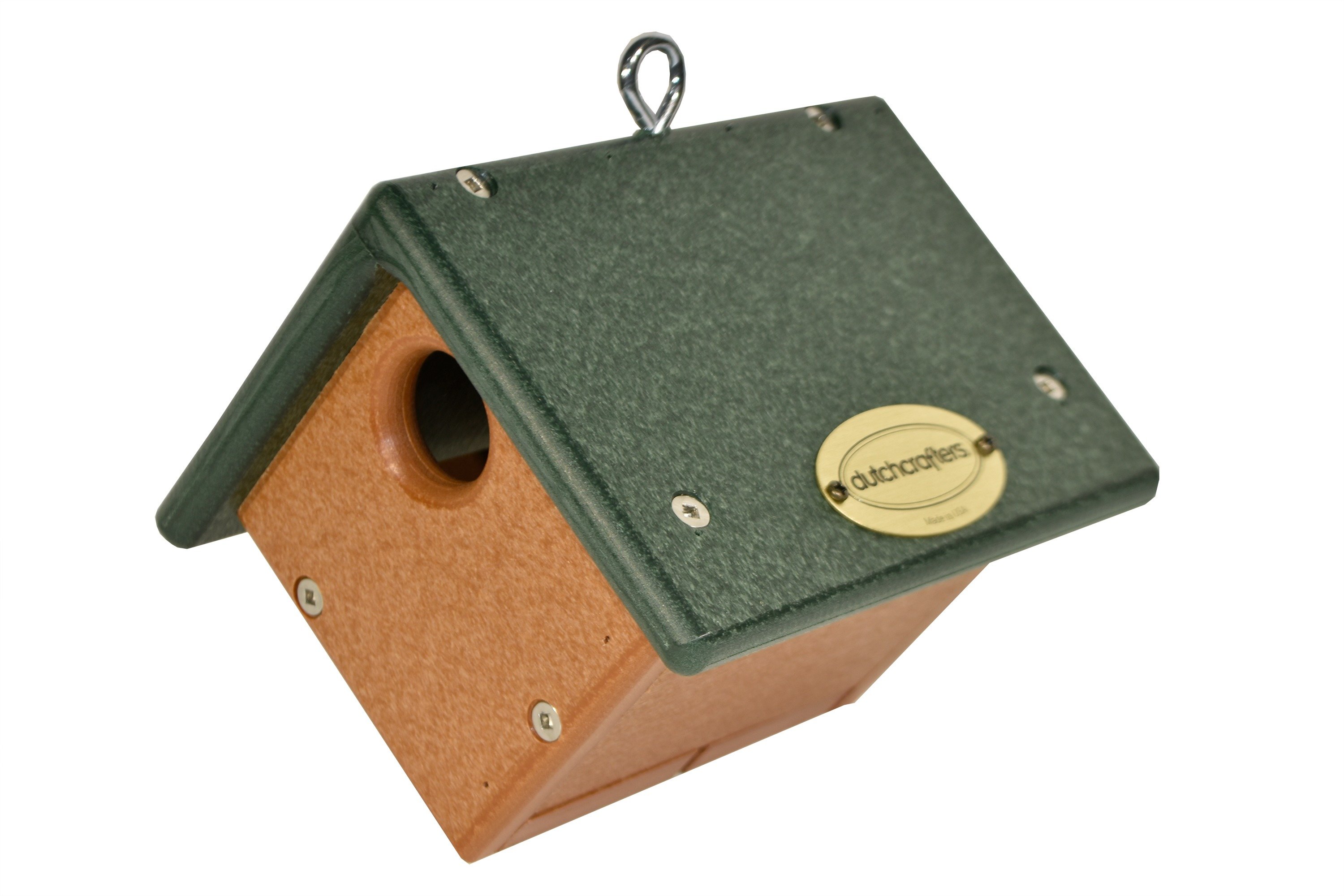 Amish Poly Wren Bird House | Small Nesting Box for Wrens